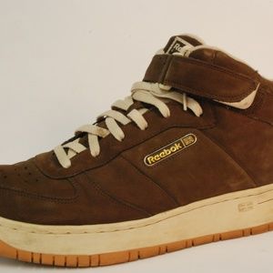 Reebok Brown High Top Shoe Men's Sz 12